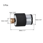 5 X Micro Mini Vibration Motors Strong Power Dc 3v-6v 32ma 28x12mm