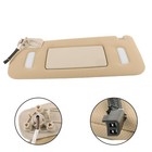 Sun Visor Beige Left Driver With Mirror For 2007-2014 Silverado Tahoe