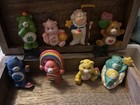Vintage 80   s Care Bear Figures Cloud Keeper   Birthday Bear And More