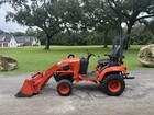 Kubota Bx2380 Compact Tractor With La344s Loader Attachment - Hydrostatic - 4x4