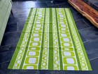 Pseudopodia 60   s Verner Panton Brutalist Geometric Vintage Barkcloth Era Fabric
