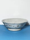 Antique Chinese Dragon Phoenix Bowl Porcelain Very Nice  Please Read