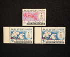 Malaysia Orchids Pulau Pinang 1965 Mnh 6c 5c Stamps