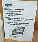 Fletcher 07-500 Framemaster Point Driver With Extra Points Parts And Manual