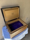 Vintage Herring-hall-marvin 1-hr Fire Safe In Decorative Wood Cabinet  Velvet