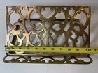 Vintage Ornate Brass Folding Book Bible Tablet Display Stand 10 5    X 6 5   