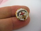 Vintage Sunday School Cross   Crown Federated Pin Award