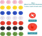 28pcs Running Bib Clips race Bib Clips  Race Number Buckle Fixing System race Bi