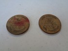 York Pennsylvania Wooden Nickel 225th Anniversary Lot Of 2 Vintage 1966 Rough
