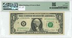 1969d Offset Printing Error  1 Federal Reserve Note New York Fr 1907-b 30 Pmg
