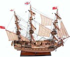 Handmade Model Ship Hms Surprise Medium Size By Old Modern Handicrafts