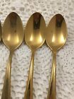 6 Vintage Dirigold Dirilyte Goldware Regal Flatware 5 7 8    Teaspoons