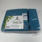 Bath Kneeler And Elbow Rest Pad Set - 2pc Premium Baby Bath Mat Set  blue 