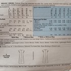Vtg 70s Mccall   s Pattern 6548 Summer Midi Dress Pockets Misses Size 10 Bust 32 5