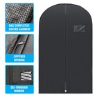 Plixio 40  Black Garment Bags Suit Bag For Travel Clothing Storage Dresses Shirt