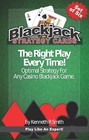 Set Of Six Blackjack Basic Strategy Cards