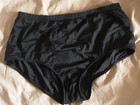 Women s 24w Azul Maxine Of Hollywood Solid Black Swimsuit Bottoms Swim Briefs