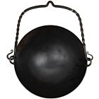 Medieval Inspired Functional Camping Kettle Viking Outdoor Forged Cooking Pot