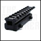 High See Thru Dovetail Picatinny Scope Rail Adapter For Remington   Nylon 66  22