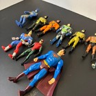 Lot Of 10 Dc Comics 7 Batman Superman Robin Action Figures Vintage Toys Lot 90s