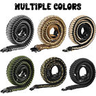 Tactical 550 Paracord Rifle Gun Sling Shotgun Crossbow 2 Point Adjustable Swivel