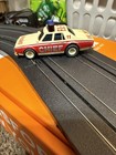 Afx Ho Scale Slot Car Fire Chief Fd-11 Chief  11 Car W  Police Light Bar