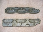 Antique Mills   Bros  Cast Iron Candy Mold Paddle Wheel Boat Mark 217 Excellent