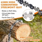 High Tree Limb Rope Saw With 15 Oz Throw Bag  2 Pack 50ft Paracord  53 In Hand-o