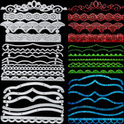 19 Pcs Die Cuts For Card Making Metal Lace Scrapbooking Border Cutting Emboss   