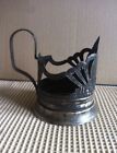 Vintage Soviet Podstakannik Cup Holder Moscow Kremlin Melchior Russia Ussr