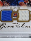 2007 Fleer Hot Prospects Grant Hill  patch Game Worn Dual Jerseys - Rare