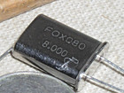 2 New Fox Abracon Hc-49 Fox080 8 000 8 Mhz Standard Radial Crystal Hc49 U Hc18