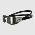 Speedo Fastskin Hyper Elite Mirrored Swimming Goggles  Black chrome
