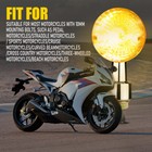 4x Amber Turn Signal Blinker Light For Suzuki Boulevard C109r C50 S 40 50 83