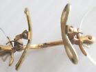 Antique Eyeglasses With Chain   Hair Clip Ao Pince Nez Style Pinch 12k Gf Case