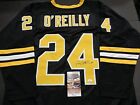 Terry O reilly Boston Bruins Autographed Signed Black Style Jersey Xl Coa-jsa
