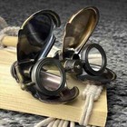 Vintage Nautical Brass Binocular R j Beck Marine London Folding Gift Marine