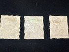      Australia Kgv Head Stamps    Premium Trio     Rare Watermark Mix   clean Examples