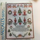 1976 Mccalls 5370 Vtg Sewing Pattern Cross Stitch Embroidery Blue Transfer Uncut