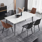 Slate Dining Table Rectangular Kitchen Table Breakfast Furniture For 6-person Us