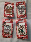 Disney Parks 2022 Christmas Holiday Cheer 4 Pin Lot Mickey Pluto Goofy New