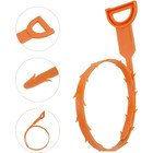 Drain Hair Catcher 20 Inch Drain Snake Shower Drain Hair Trap Clog Remover Lot