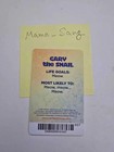 Dave And Buster s Gary Card From Spongebob Squarepants Coin Pusher