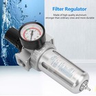 Air Filter Regulator  Bsp 1 2  Compressor Moisture Water Trap Filter    