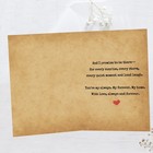 Icoolyi Romantic 5th Anniversary Card     Heartfelt 5 Year Wedding Anniversa