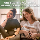 Silicone Manual Breast Pump - 4oz 100ml For Easy Breastfeeding