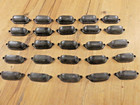 25 Cast Iron Brown Ornate Pulls Drawer Cabinet Bin Handles Rustic Vintage 