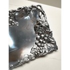 Arthur Court Grape Collection Bread Tray Grape Vine Leaf Designs Aluminum 