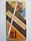 10 Pc  Vintage Halloween Junk Journal Pocket Folio  Ephemera Storage  31 