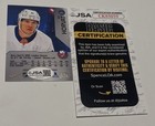 Bo Horvat Signed Card Skybox Metal Universe Jsa Coa Ip Auto Ny Islanders Nhl A